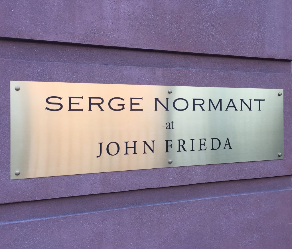Serge Normant at John Frieda 